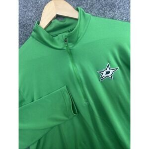 Antigua Dallas Stars Tribute Polo XL Quarter Zip NHL Performance